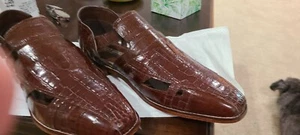 Genuine leather stacy adams shoes - Picture 1 of 9