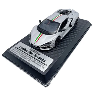 1:24 Lamborghini Revuelto Model Car Diecast Toy Cars Boys Toys for Kids Silver - Picture 1 of 12