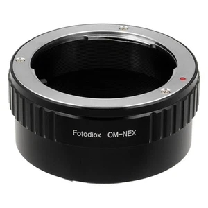 Fotodiox Lens Adapter Olympus OM 35mm Film Lenses to Sony E-Mount - Picture 1 of 5