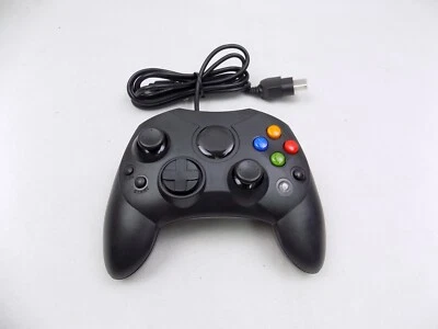 Brand New Dual Shock Gamepad Controller for Original Xbox Black - Image 1 of 3