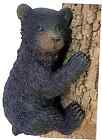 Black Bear On A Tree - Garden Decor/Yard Decorative Sculpture/Baby Bear Cub