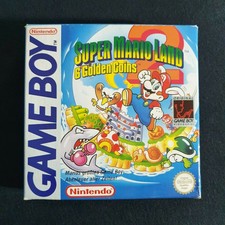 Super Mario Land 2 Nintendo Game Boy Boxed + Case