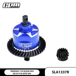 GPM Carbon Steel&7075 Alloy Rear Complete Diffs TRAXXAS Slash 4X4 XO-01 Jato 4S - Picture 1 of 12