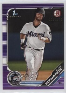 2019 Bowman Draft Purple /250 Evan Edwards #BD-168