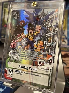 Digimon Card Analog Youth EX1-066 R Gem Mint Condition - Picture 1 of 10