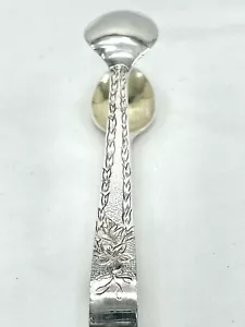 Zee Sung Chinese Export Silver Sugar Nips/Tong c. 1900 - Picture 1 of 11