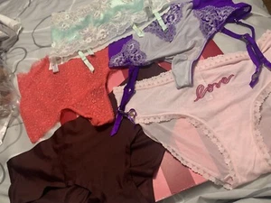 victoria secret lotto 5 pezzi mutandine lingerie - Foto 1 di 5