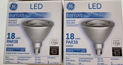 LED Lamp, PAR38, 18W, 4000K, 25deg., E26, 1700 Lumens, 25000 Life Energ Stare - Image 1 of 2