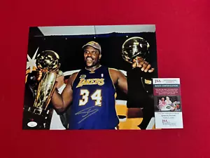 Shaquille O'Neal, "Autographed" (JSA) 11" x 14" Photograph (Lakers) - Picture 1 of 1