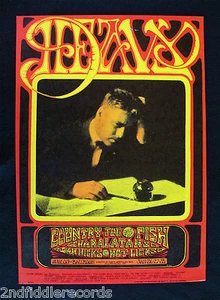FAMILY DOG-AVALON BALLROOM 1968 POSTER-COUNTRY JOE-STANLEY MOUSE-ALTON KELLEY - Picture 1 of 3