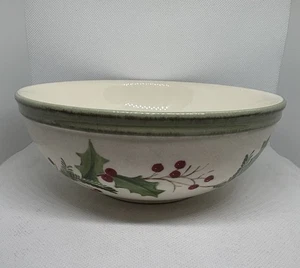 Lenox Holiday Gatherings  Holiday Berry 6 5/8" All-Purpose Bowl Louise Le Luyer - Picture 1 of 8