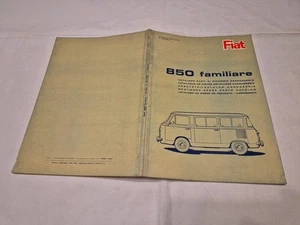 catalogo parti di ricambio carrozzeria FIAT 850 familiare 1966  - Foto 1 di 3