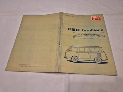 catalogo parti di ricambio carrozzeria FIAT 850 familiare 1966  - Immagine 1 di 3