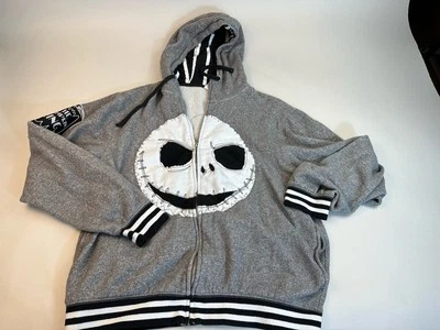 Disney Tim Burton the nightmare before christmas Zip Up Hoodie  Large - Image 1 of 4
