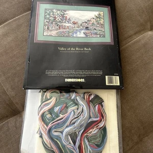 Dimensions Gold Collection Cross Stitch Kit Valley of the River Beck 3753 - Picture 1 of 7