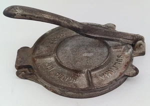 Vintage Sultana Hecho en Mexico 7” Tortilla Press CAST IRON - Picture 1 of 6