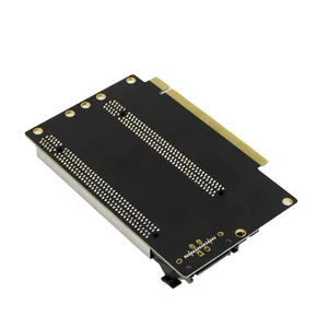 Seamless 1 to 2 Expansion Card Gen3 Split Card Bifurcation x16 to x8x8 40,4mm - Bild 1 von 7
