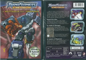 Transformers Energon #01 - La Battaglia Per L'Energon (DVD) Yutaka Sato - Picture 1 of 1