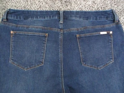 Chico's Jeans Womens 2.5P Blue So Slimming Girlfriend Ankle Stretch Denim 34x25 - Image 1 of 4