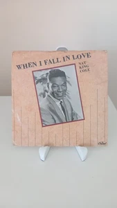 Nat King Cole - When I Fall In Love (7", Single, RE, Pap) - Picture 1 of 5