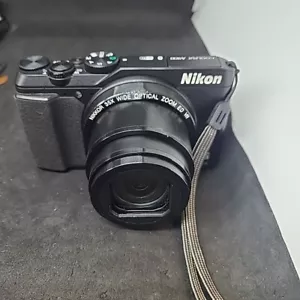 Nikon COOLPIX A900 Digital Camera 4k BLACK -For Parts - Lens Issue - Picture 1 of 5