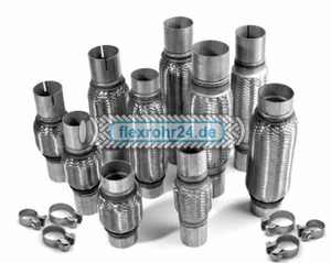 Premium Flexrohr Flexstück flexibles Auspuffrohr Hosenrohr pipe interlock - Bild 1 von 10