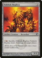 FOIL Vulshok Replica | MtG Magic Scars of Mirrodin | English | Near Mint