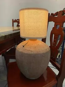 Lamp Shade Clay Cone Design - Picture 1 of 5