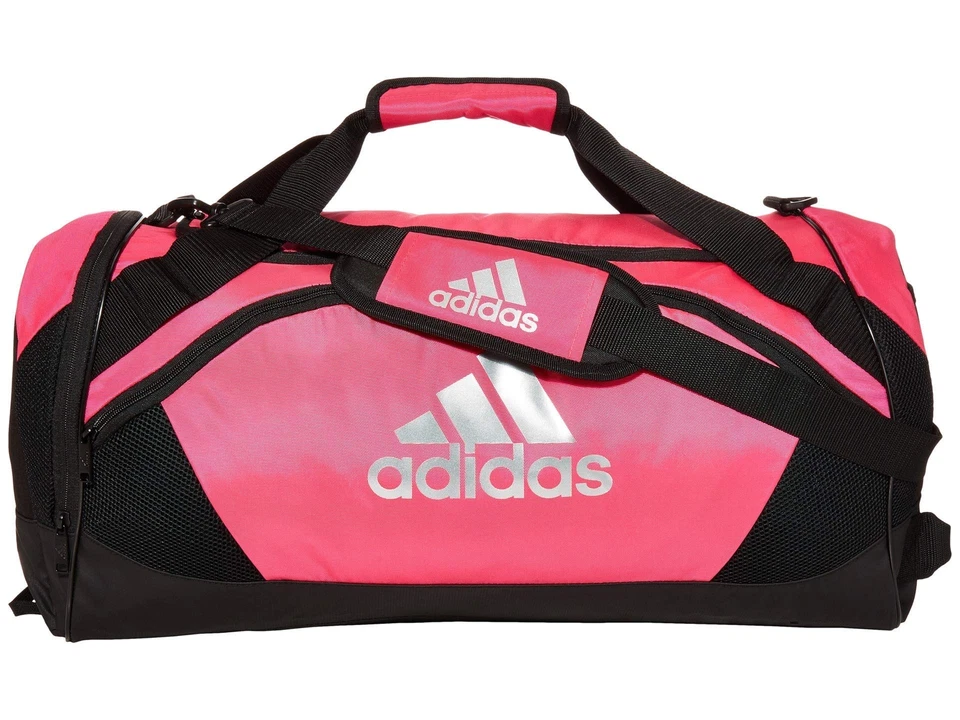 Bolsa de Duffel Adidas Issue Sports Masculina e Feminina, Team Shock Rosa, Tamanho Único - Imagem 1 de 1