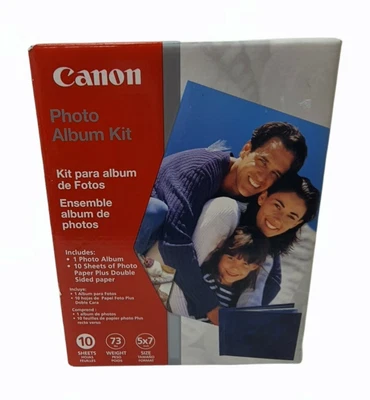 Canon Photo Paper Plus Double Sided Album Kit 5x7 (0041B005)  NEW ~ SEALED - Image 1 of 4