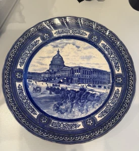 Royal Doulton U.S. Capitol Washington DC 10” Plate George H Bowman - Picture 1 of 4