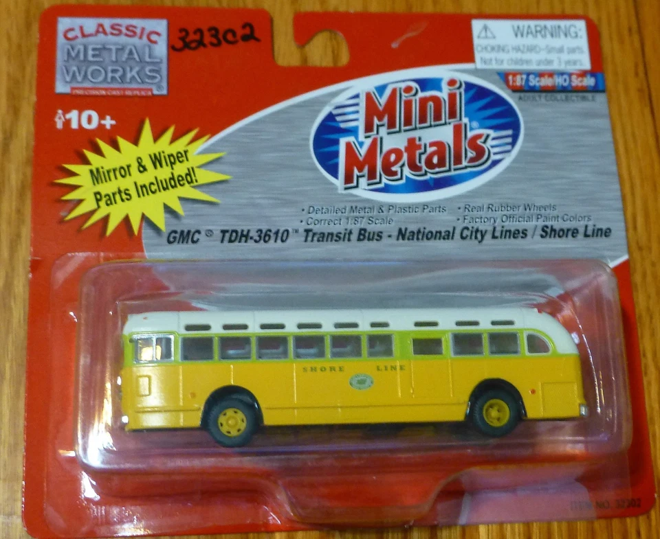 Classic Metal Works #32302 National City Lines GMC TD 3610 Transit Bus - Image 1 of 1