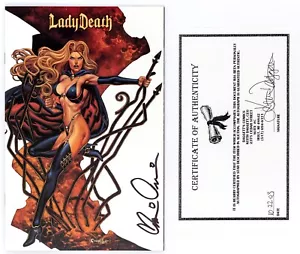 CHAOS! COMICS - LADY DEATH - HEARTBREAKER - REGULAR+PREMIUM+SUPER PREMIUM+ASHCAN - Bild 1 von 8