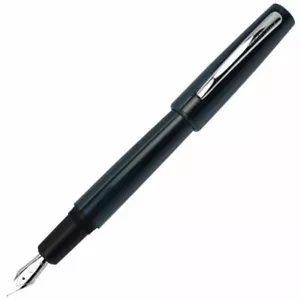 5280 pluma estilográfica fina ebonita azul con pluma dorada de 14 kt - Imagen 1 de 10