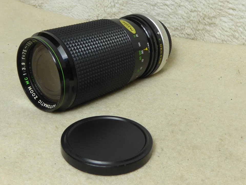 Hanimex Auto Zoom MC 75-150mm F3.9 canon fd  ae1 a1 f1 av1 at etc portrait  - Image 1 of 4