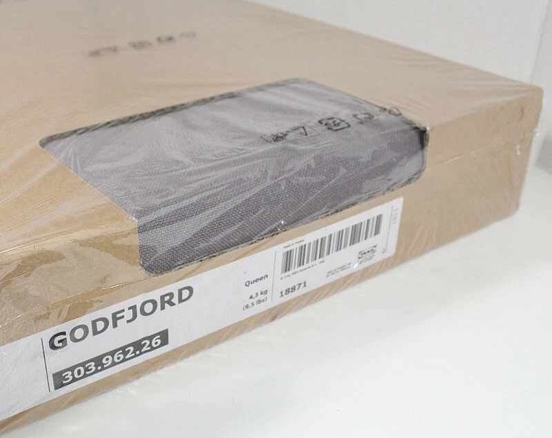 Funda Marco Cama Ikea Godfjord Risane Gris 303.962.26 Queen Size NUEVA (solo cubierta) Foto 1 de 1