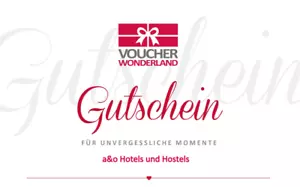 A&O Hotel Gutschein 2 Nächte 2 Pers: 5 Städte, Hamburg, Aachen, Dortmund, Frankf - Bild 1 von 2