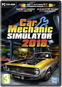 CAR MECHANIC SIMULATOR 2018 PC DVD & STEAM NEW SEALED BOX PAL ENGLISH - Picture 1 of 1