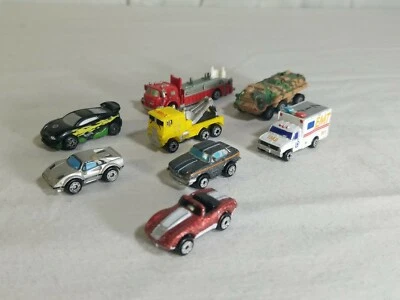 Micro Machines Galoob Corvette Mercedes Sparklers Military EMT Tow Fire Truck - Image 1 of 4