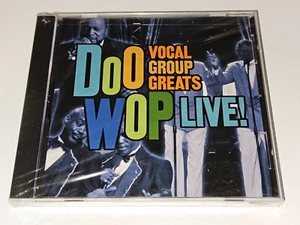 *NEW/SEALED* Vocal Group Greats "Doo Wop Live!" CD 10 Songs 2005 PBS Concert - Picture 1 of 5