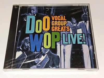 *NEW/SEALED* Vocal Group Greats "Doo Wop Live!" CD 10 Songs 2005 PBS Concert - Image 1 of 4