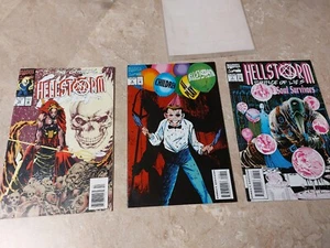 HELLSTORM #7,8,10 Daimon - LOT 3 Michael Bair Mark Beachum Marvel 1993 VF-NM - Picture 1 of 4