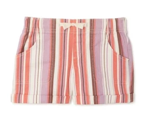 New Wonder Nation Girls Pull On Striped Shorts Size S(6-6X) - Picture 1 of 1
