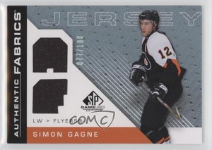 2007-08 SP Game Used Edition Authentic Fabrics Rainbow /100 Simon Gagne #AF-SG