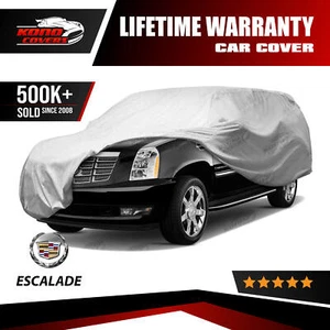 Cadillac Escalade 5 Layer Car Cover Fitted Outdoor Water Proof Rain Sun Dust - Picture 1 of 11