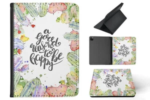 CASE COVER FOR APPLE IPAD|WATERCOLOR CACTUS PATTERN #7 - Bild 1 von 55
