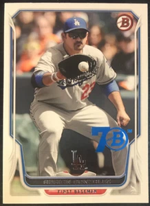 2017 Bowman 70TH ANNIVERSARY BUYBACK - 2014 ADRIAN GONZALEZ #99 BLUE FOIL - Picture 1 of 3
