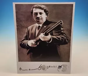 Roberto Escobar Autograph Fingerprint Photo Pablo Gangster Shotgun Mob Narcos - Picture 1 of 5