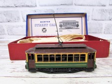 Vintage Rare HO Scale Mantua Street Car Trolley #214 In Box Train