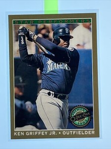 1993-1994 O-Pee-Chee Premier Star Performers Ken Griffey Jr #9 HOF Seattle....